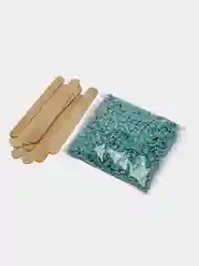 Воск для депиляции, плёночный Italwax в гранулах, шпатели деревянные