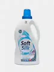 Голубой жидкое средство для стирки белья ROMAX (Ромакс) Soft Silk, 1,5 л