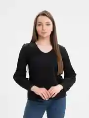 Черный блузка женская Tiffan