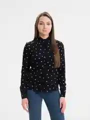 Черный блузка женская Tiffan