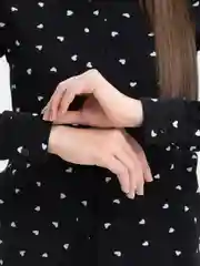 Черный блузка женская Tiffan