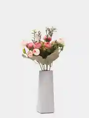 Белый ранункулюсы искусственные цветы, растения, пионы, камелии, розы, букет