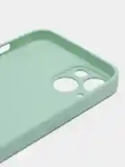 Бирюзовый чехол для айфон со стеклянной панелью iPhone 11, 12, 13, 14, Pro, 12 Pro Max, 14 Pro
