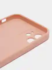 Розовый чехол для айфон со стеклянной панелью iPhone 11, 12, 13, 14, Pro, 12 Pro Max, 14 Pro