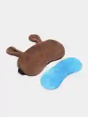 Коричневый маска для сна с охлаждающим и нагревающим гелем