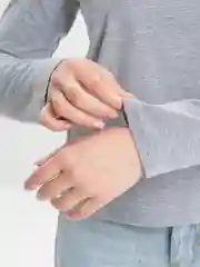 Серый меланж лонгслив женский, с длинным рукавом