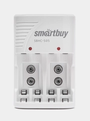 Зарядное устройство для аккумуляторных батареек АА, ААА, 9V крона, Smartbuy SBHC-505