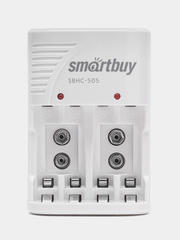 Зарядное устройство для аккумуляторных батареек АА, ААА, 9V крона, Smartbuy SBHC-505