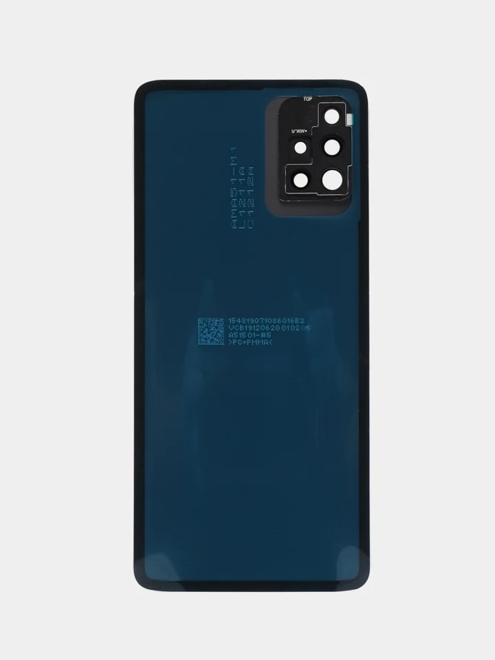 Белый задняя крышка для Samsung Galaxy A31 / A51 со стеклом камеры