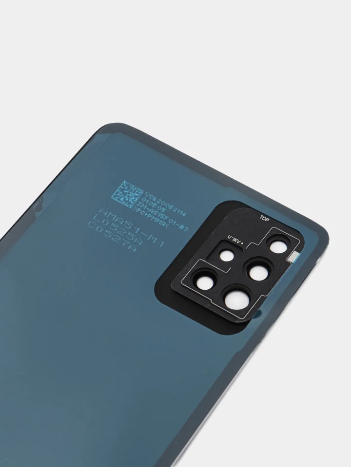 Белый задняя крышка для Samsung Galaxy A31 / A51 со стеклом камеры