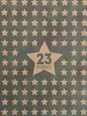 Зеленый бумага упаковочная крафтовая мужская "23"