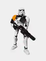 Бежевый конструктор Star Wars (Звездные войны) "Штурмовик первого ордена - преторианский страж"