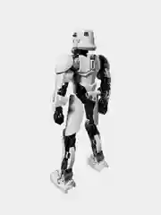 Бежевый конструктор Star Wars (Звездные войны) "Штурмовик первого ордена - преторианский страж"