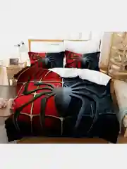 Коралловый комплект детского постельного белья сатин, 3D-рисунок
