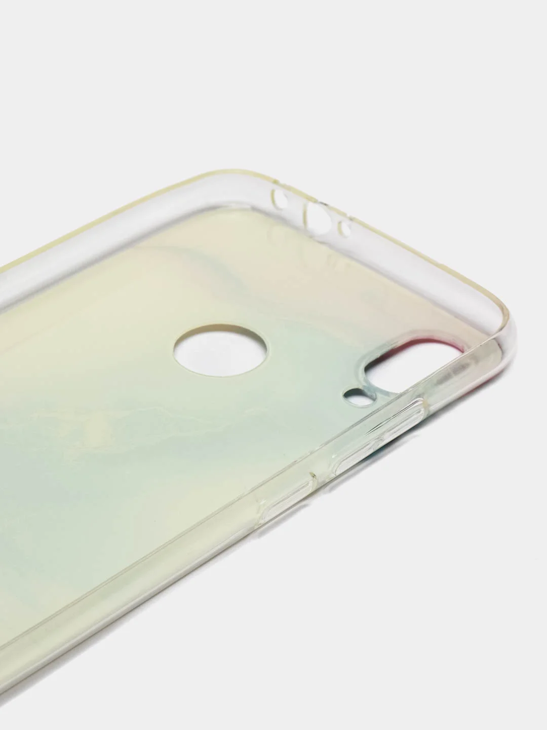 Ледяной силиконовый чехол на Xiaomi Redmi Note 7 / Сяоми Редми Нот 7 прозрачный, с рисунком