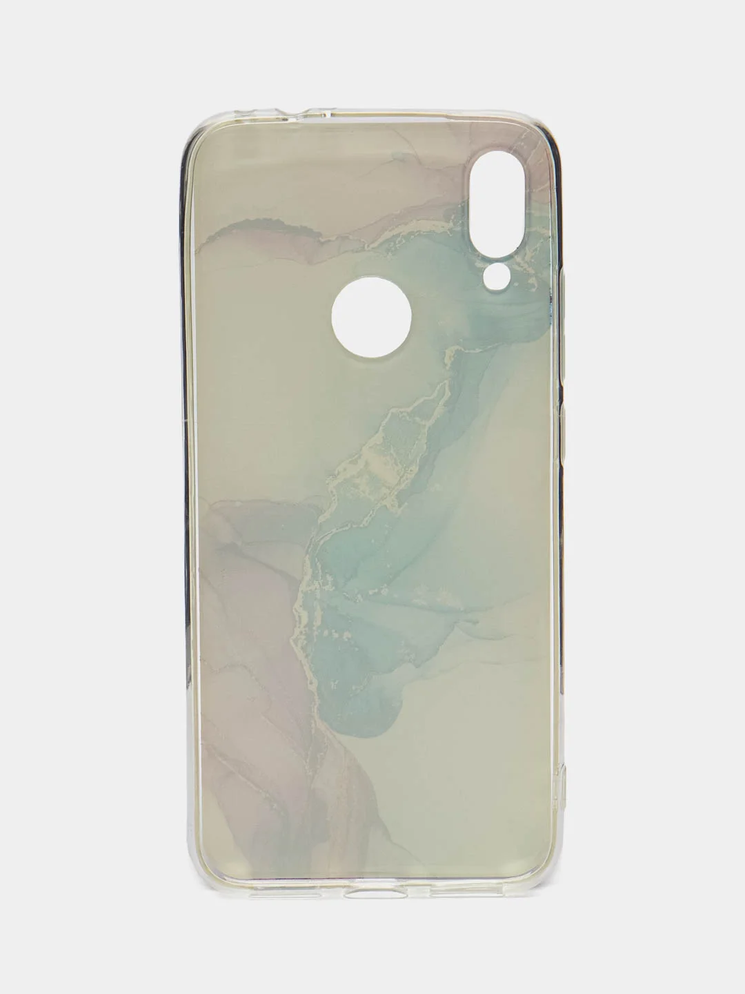 Ледяной силиконовый чехол на Xiaomi Redmi Note 7 / Сяоми Редми Нот 7 прозрачный, с рисунком