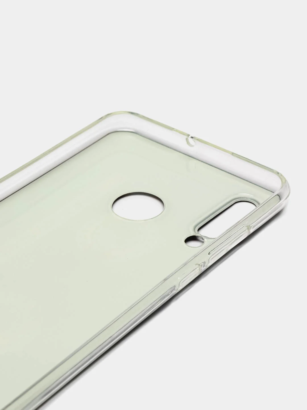 Хром чехол на Huawei P30 Lite/Honor 20S/20 Lite 2020 / Хонор 20 Lite прозрачный, с рисунком