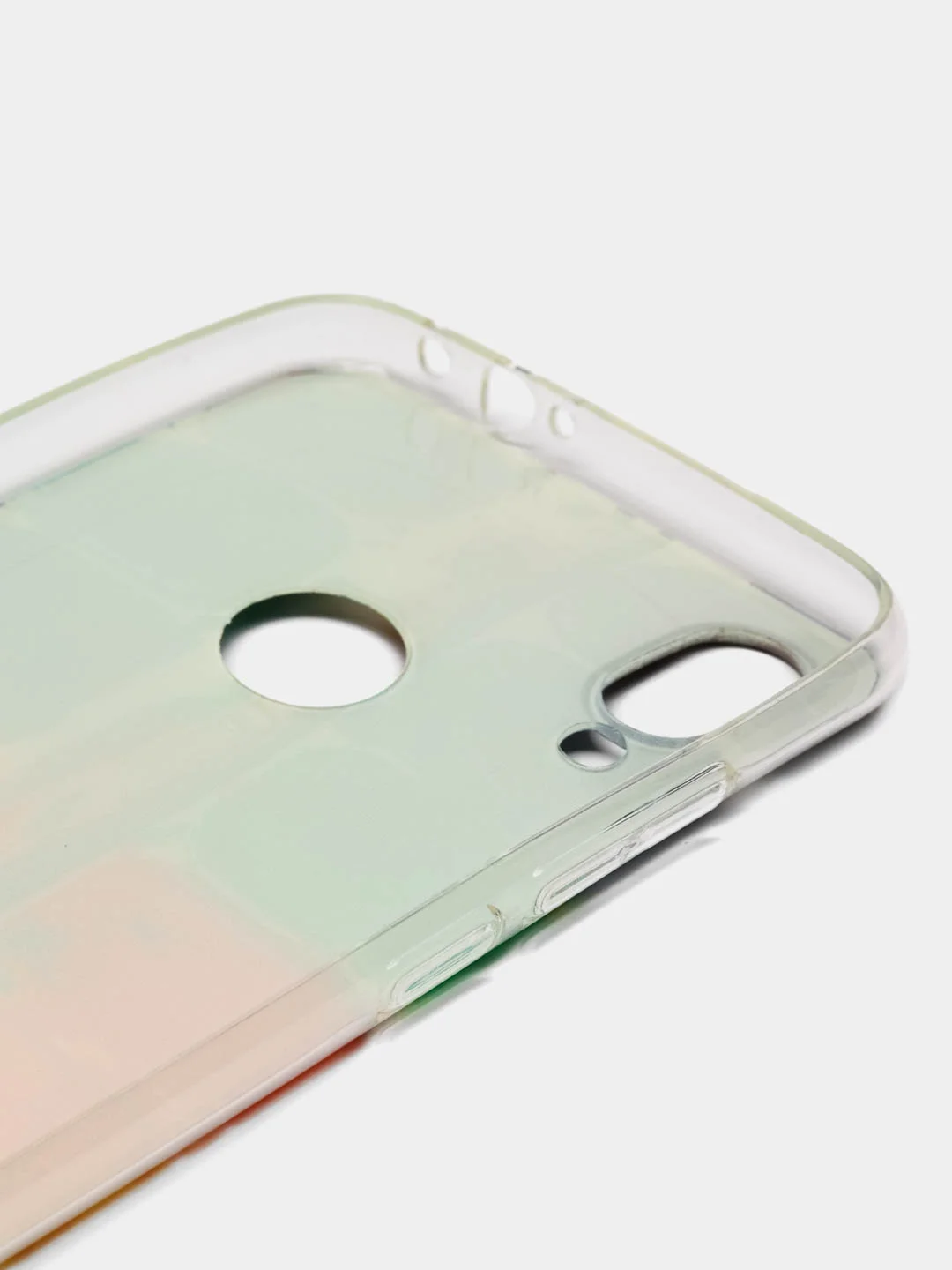 Бордовый силиконовый чехол на Xiaomi Redmi Note 7 / Сяоми Редми Нот 7 прозрачный, с рисунком