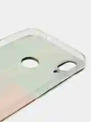 Бордовый силиконовый чехол на Xiaomi Redmi Note 7 / Сяоми Редми Нот 7 прозрачный, с рисунком