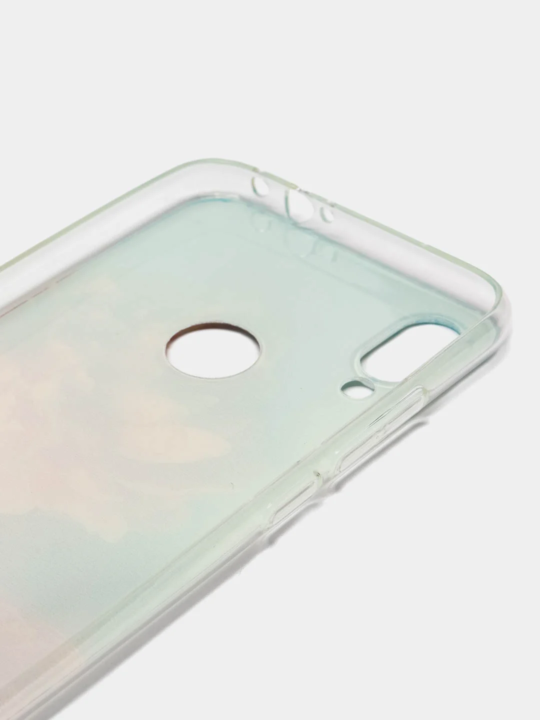 Конфетный силиконовый чехол на Xiaomi Redmi Note 7 / Сяоми Редми Нот 7 прозрачный, с рисунком