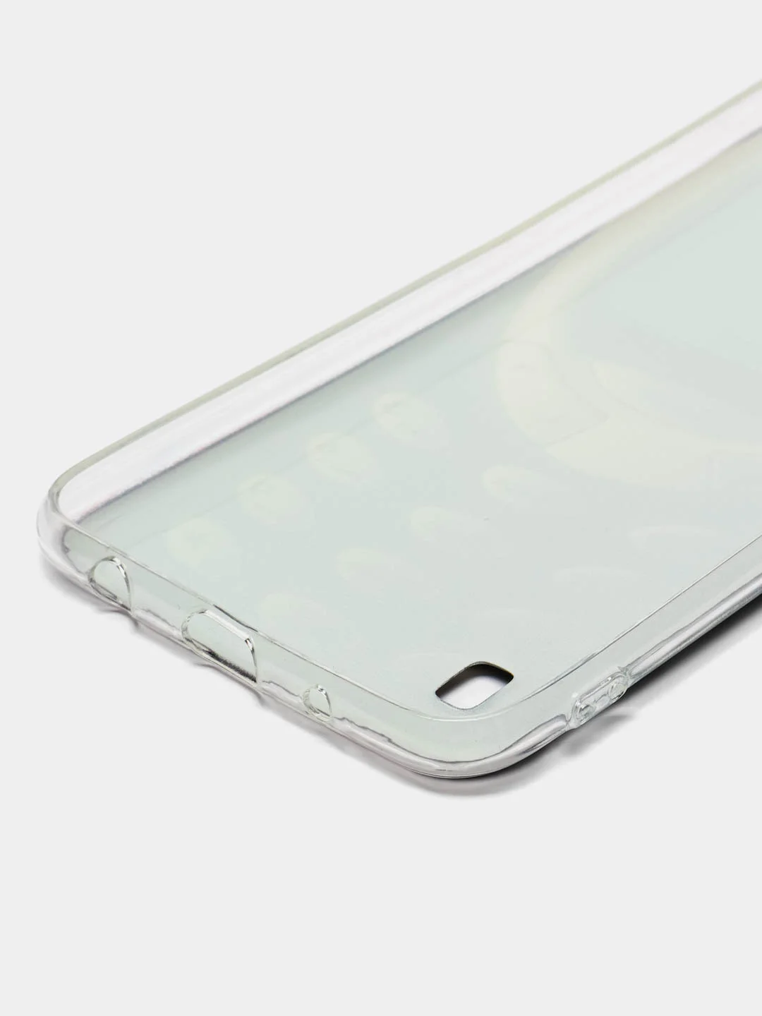 Угольный силиконовый чехол на Samsung Galaxy A10 / Самсунг А10 прозрачный с рисунком, защита камеры