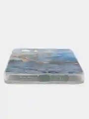 Голубой чехол на Xiaomi Redmi Note 10/Note 10S/Poco M5s / Сяоми Редми Нот 10/10С с рисунком