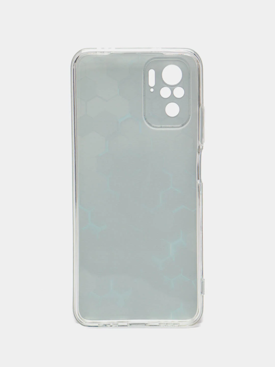 Бирюзовый чехол на Xiaomi Redmi Note 10/Note 10S/Poco M5s / Сяоми Редми Нот 10/10С с рисунком