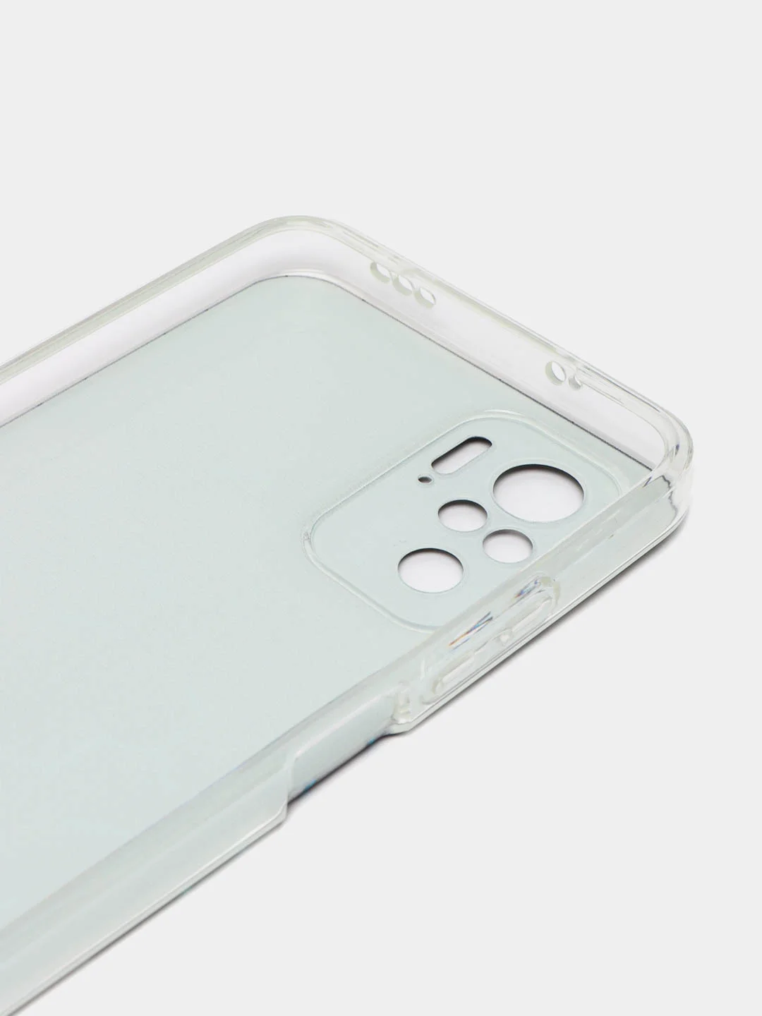 Бирюзовый чехол на Xiaomi Redmi Note 10/Note 10S/Poco M5s / Сяоми Редми Нот 10/10С с рисунком