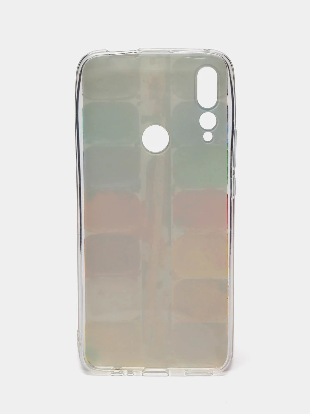 Бордовый чехол на Huawei Honor 9X Premium/Y9 Prime 2019 / Хонор 9X Премиум прозрачный, с рисунком