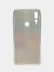 Бордовый чехол на Huawei Honor 9X Premium/Y9 Prime 2019 / Хонор 9X Премиум прозрачный, с рисунком