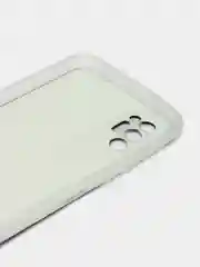 Тёмно-коричневый силиконовый чехол на Tecno Pova 2 / Текно Пова 2 прозрачный, с рисунком, защита камеры
