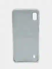Черный силиконовый чехол на Samsung Galaxy A10 / Самсунг А10 прозрачный с рисунком, защита камеры