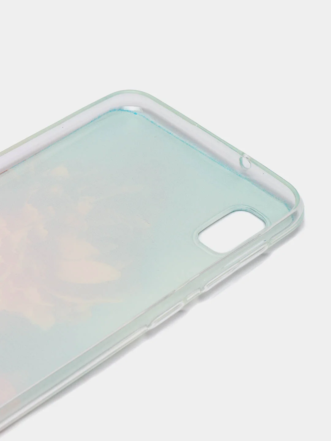 Конфетный силиконовый чехол на Samsung Galaxy A10 / Самсунг А10 прозрачный с рисунком, защита камеры
