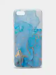 Светло-синий чехол на Huawei Honor 7A/7A Prime/Y5 Prime 2018/Y5 2018 / Хонор 7А прозрачный, с рисунком