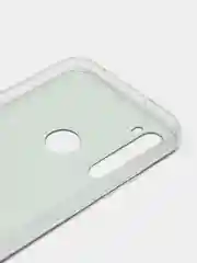 Серый силиконовый чехол на Xiaomi Redmi Note 8T / Сяоми Редми Нот 8T прозрачный, с рисунком