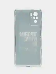 Тёмно-коричневый чехол на Xiaomi Redmi Note 10/Note 10S/Poco M5s / Сяоми Редми Нот 10/10С с рисунком