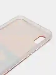 Желтый силиконовый чехол на Samsung Galaxy A10 / Самсунг А10 прозрачный с рисунком, защита камеры