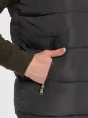 Красный жилет утепленный, мужской/женский
