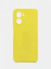 Лимонный чехол для Realme C33 (Реалми С33) силиконовый, матовый