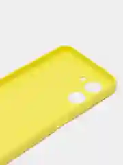 Лимонный чехол для Realme C33 (Реалми С33) силиконовый, матовый
