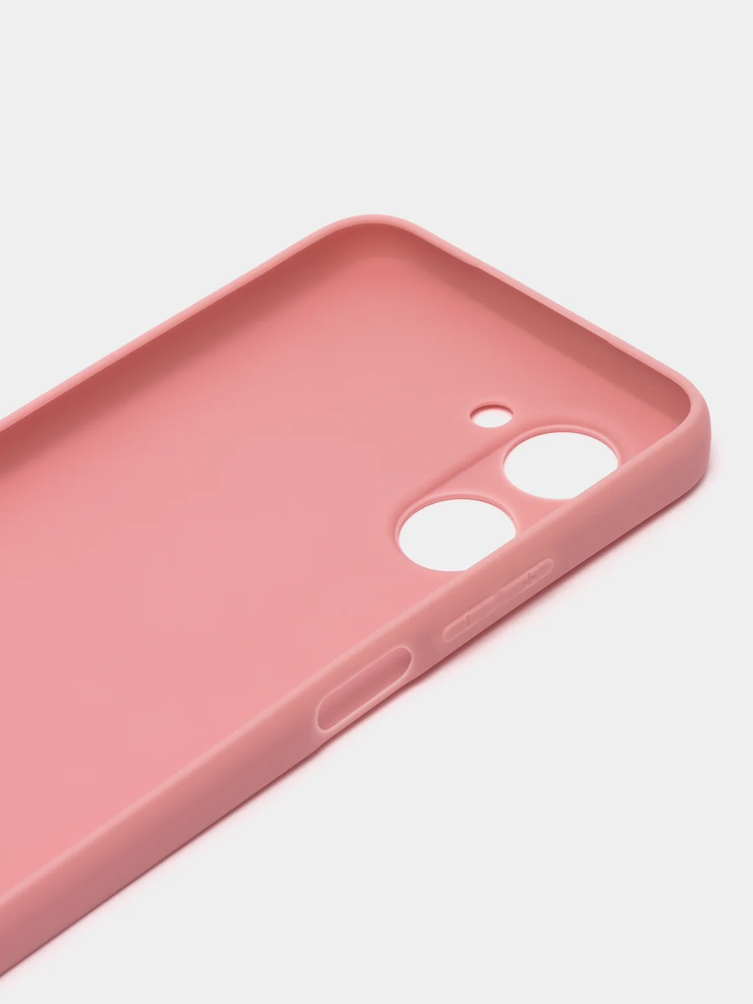 Коралловый чехол для Realme C33 (Реалми С33) силиконовый, матовый