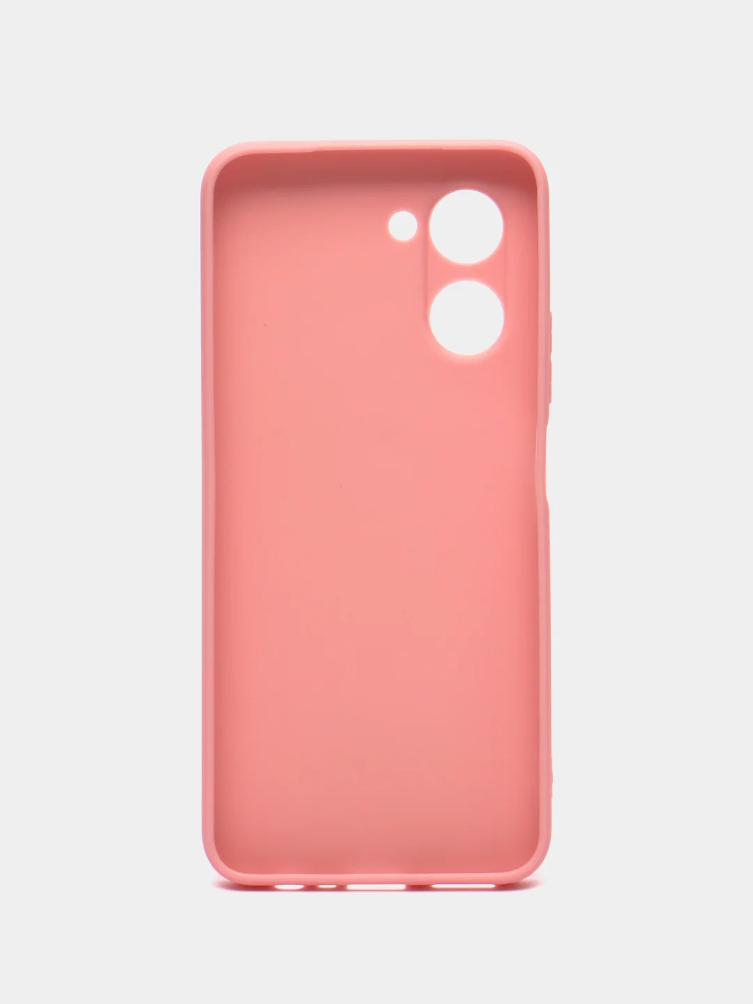 Коралловый чехол для Realme C33 (Реалми С33) силиконовый, матовый