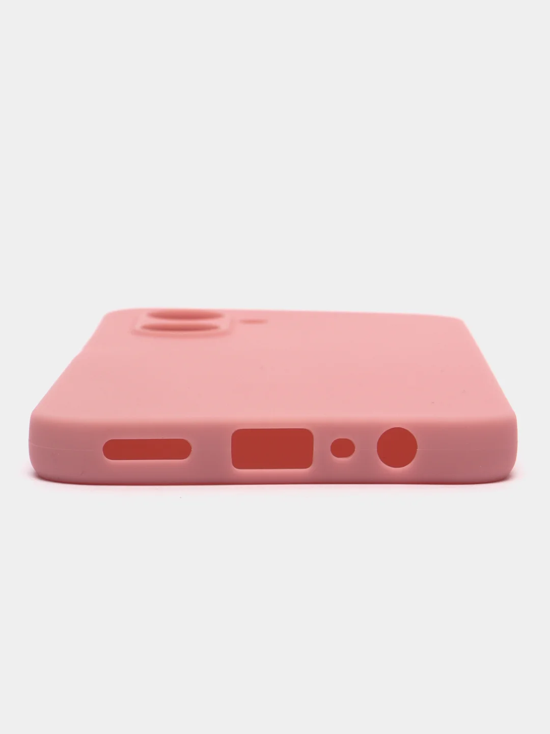 Коралловый чехол для Realme C33 (Реалми С33) силиконовый, матовый
