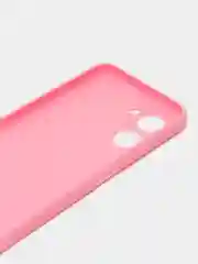 Розовый чехол для Realme C33 (Реалми С33) силиконовый, матовый