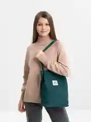 Терракотовый вельветовый шоппер