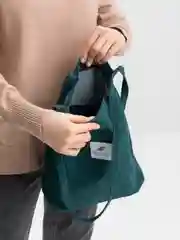 Терракотовый вельветовый шоппер