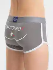 Серый трусы мужские боксеры/ трусы хлопок/ Fashionboy