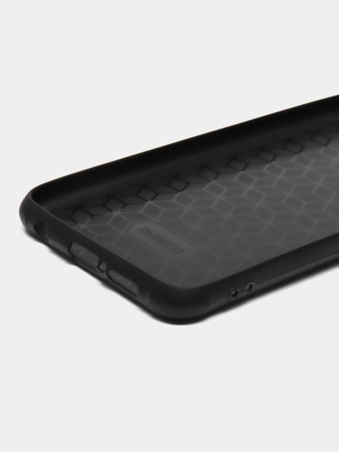Тёмно-серый чехол Xiaomi Poco X3 NFC / Poco X3 Pro, Сяоми Поко Х3 силиконовый, имитация кожи, Baseus