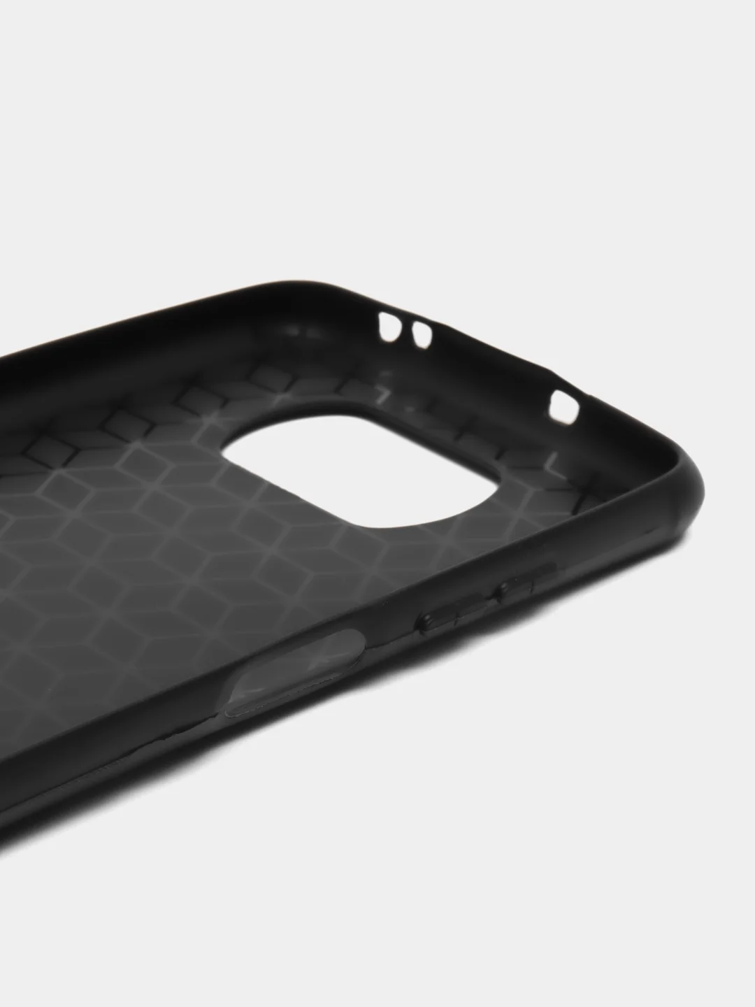 Тёмно-серый чехол Xiaomi Poco X3 NFC / Poco X3 Pro, Сяоми Поко Х3 силиконовый, имитация кожи, Baseus