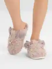 Розовый домашние тапочки, женские